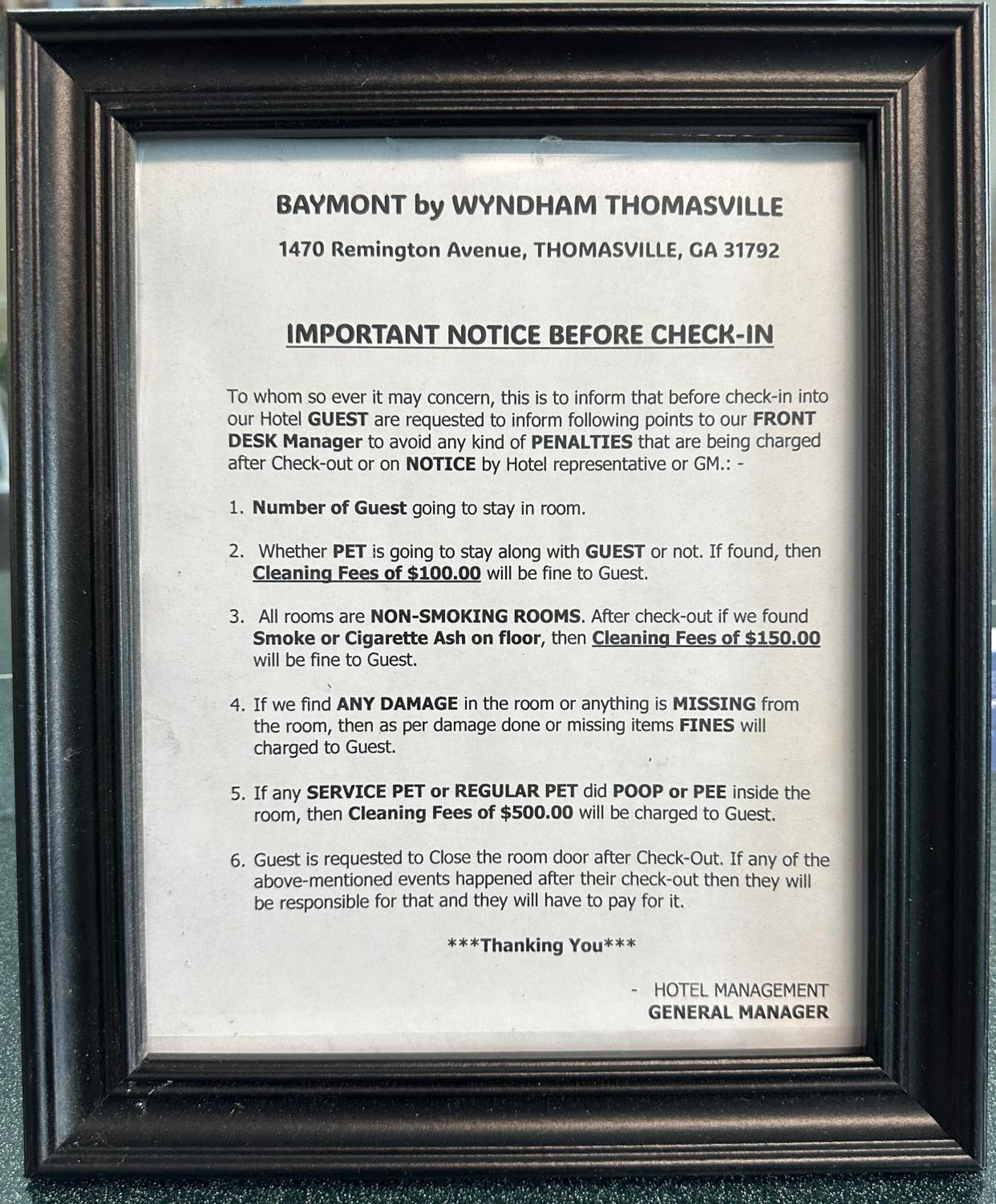 Baymont By Wyndham Thomasville Zewnętrze zdjęcie